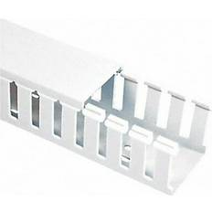 Panduit G3X3WH6 Wire Duct Wide Slot White 3.25 W x 3 D