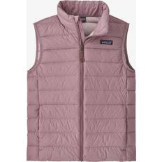 Girls - Purple Padded Vests Patagonia Down Sweater Vest Kids' Stormy Mauve