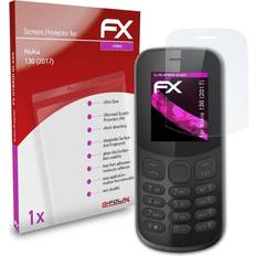 Screen Protectors atFoliX für nokia 130 2017 panzerfolie 9h schutzpanzer Transparent