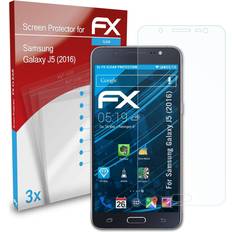 Screen Protectors atFoliX 3x displayschutzfolie für samsung galaxy j5 2016 schutzfolie klar Transparent