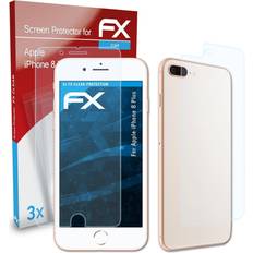 Screen Protectors atFoliX 3x Clear Screen Protection Film iPhone 8 Plus