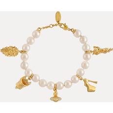 Vivienne Westwood Bracelets Vivienne Westwood Anglo Pearl Bracelet Gold Pearls Women