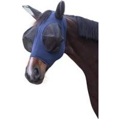Reitausrüstung Covalliero Fliegenschutzmaske FinoStretch - Bleu