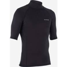 Maglie a compressione Olaian Maglia surf uomo 900 anti-UV termica nero
