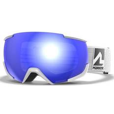 Marker 16:10 Ski Goggles White Pink Plasma Mirror/CAT3 Clarity Mirror/CAT1