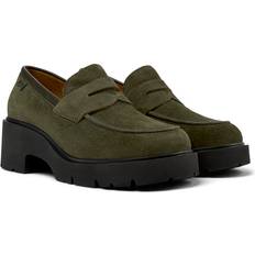 Green - Woman Loafers Camper Milah Casual for Women Green, 4, Suede