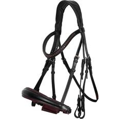 Red Bridles Imperial Riding Fria Bridle - Rouge