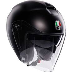 Motorcycle Equipment AGV Irides jet helmet black Unisex