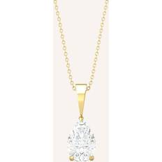 Gold - Unisex Halsketten VEYNOU Halskette LIV aus Karat Gelbgold und 0,40ct. Diamanten GOLD one