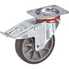 Drejebremsehjul TPE 160 mm