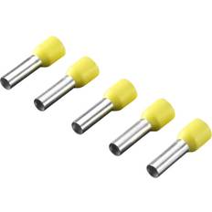 Rittal Ferrule 6 mm² Partially Insulated Yellow 100 pcs
