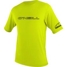 Uomo Maglie a compressione O'Neill Camicia solare Basic Skins giallo