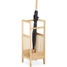 Relaxdays Bamboo Umbrella Stand