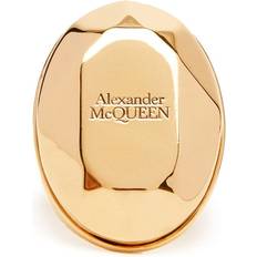 Alexander McQueen Stone Logo Ring