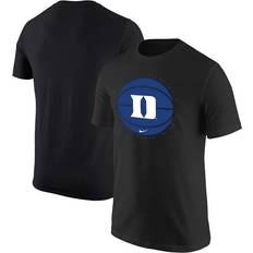 Sports Fan Apparel Nike Men's Black Blue Devils Basketball Logo T-shirt Black