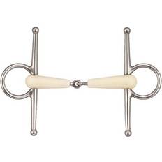 White Bridles SOYO Straight Horse Needle Bit - Blanc