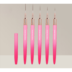 Nagelprodukter Shein Nail Drawing Pen Set,5 PCS Nail Pen