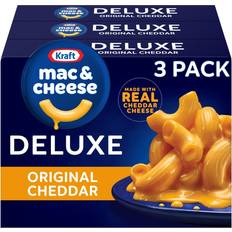 Spices, Flavoring & Sauces Kraft Deluxe Original Cheddar Mac and Cheese Dinner 42oz/3ct 14oz 3pcs