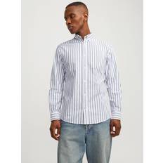 Jack & Jones Camicie Jack & Jones Hemd 'JJEOxford' dunkelblau weiß