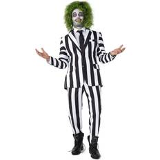 Maskerad OppoSuits Suitmeister Beetlejuice Kostym Large