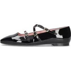Pretty Ballerinas Female, Black, Women's Patent Leather Flats