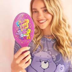 Purple Makeup Mirrors Shein Purple Handheld Mirror With Teddy Bear Shaped Handle