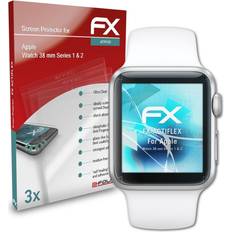 atFoliX 3x Protective Film Apple Watch 38 mm
