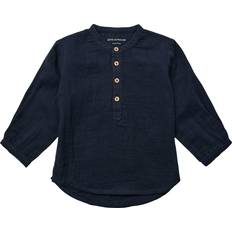 9-12M Skjortor Barnkläder Sofie Schnoor Kids Shirt Navy Blue Blå
