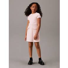Calvin Klein Klänningar Calvin Klein Flared Punto Pocket Dress Pink years 164 cm