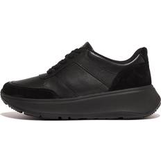 Fitflop Sneakers Fitflop Baskets en cuir femme F-Mode - Noir