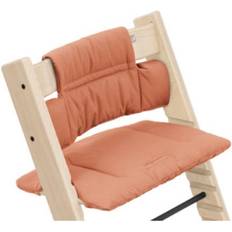 Organic Baby Chairs Stokke Tripp Trapp Classic Cushion Terracotta
