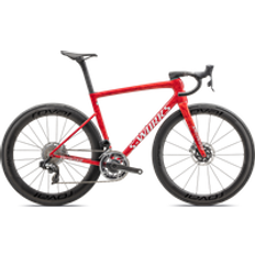 Specialized Tarmac SL8 S-Works Sram Red Etap AXS Road Bike 2024 Gloss Red Sky/Fiery Red Strata/Satin