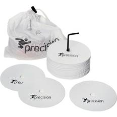 Round Rubber Marker Discs 20 Units White 15 cm