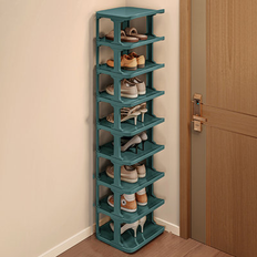 Green Hallway Furniture & Accessories Ivy Bronx Vertical For Small Spaces Shoe Rack