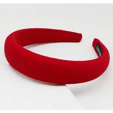 Red Headbands Shein pc Red Headband Sponge Top Knot Simple