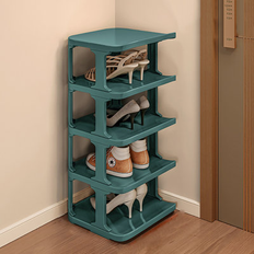 Green Hallway Furniture & Accessories Ivy Bronx Vertical For Small Spaces Shoe Rack