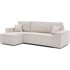 Canapé d'Angle Canapés GrekPol Paris Poso Universal Beige Sofa 244cm 4 Seater