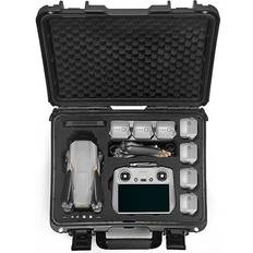 Lekufee Waterproof Carrying Case Compatible with DJI Air 3 Fly More Combo/DJI RC Pro/DJI RC 2/DJI RC N2/DJI RC/RC N1 Remote Controller and DJI Air 3 Drone
