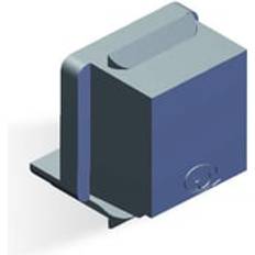 Leviton Kabelclips & Fastgøring Leviton Blindprop keystone størrelse Sort