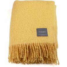 Stackelbergs Pläd Mohair Blanket Filt Gul (170x130cm)