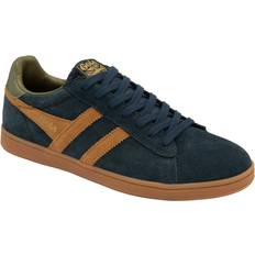 Gola Shoes Gola Men's Equipe II Suede Mens Trainers Navy