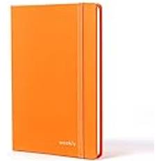 Orange Calendars Collins B6 Week to View Undated Diary Burnt Out Orange
