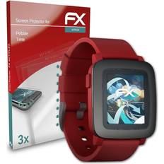 Screen Protectors atFoliX 3x Screen Protector Pebble Time