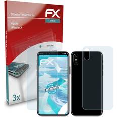 Screen Protectors atFoliX 3x Screen Protector for iPhone X