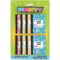 Decorazioni Tavolo Unique Party Phone Book Favours (Pack of 8) Nero