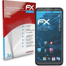 Screen Protectors atFoliX 3x Screen Protection Film Wiko View