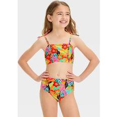 L Bikinis Children's Clothing Cat & Jack Girls' Toucan Do It Floral Printed Bikini Set