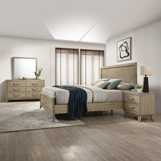 Beige Bed Packages Millwood Pines Dezerey