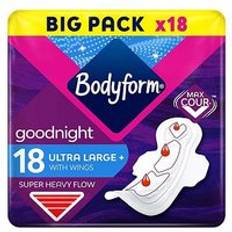 Bodyform Cour-V Ultra Night Sanitary Towels Wings 18