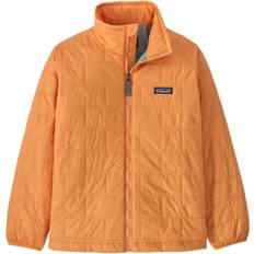 Orange Jackets Children's Clothing Patagonia Boys' Nano Puff Jacket, Large, Orange